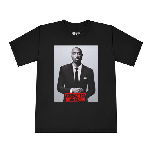 Tupac The Gentleman Tee – Black