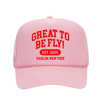 GREAT TO BE FLY! PINK COLLECTION Trucker Hat