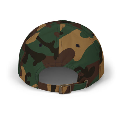 Logo Dad Cap - Camo w/White Embroidery