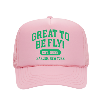 GREAT TO BE FLY! PINK COLLECTION Trucker Hat